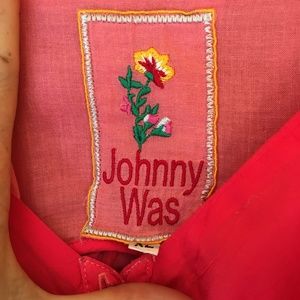 Johnny Was maxi dress with pockets watermelon pink
